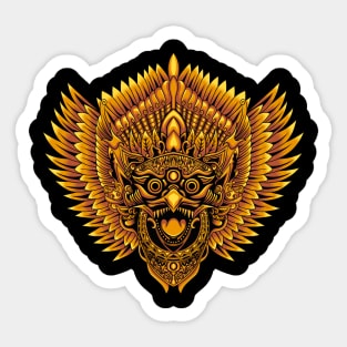 Jatayu The Culture Illustration Sticker